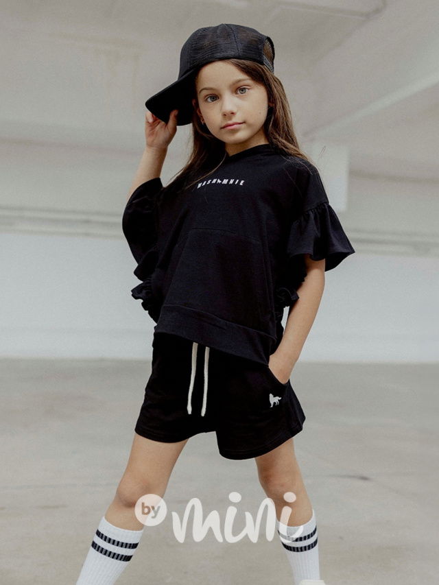 Mash Mnie blůzka s volánkem black