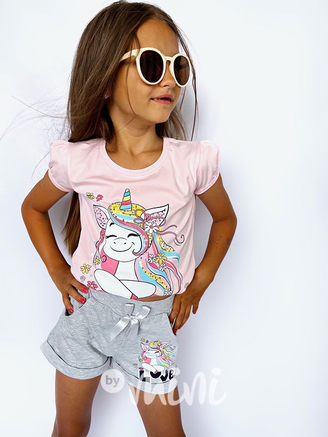 LOVE unicorn summer set