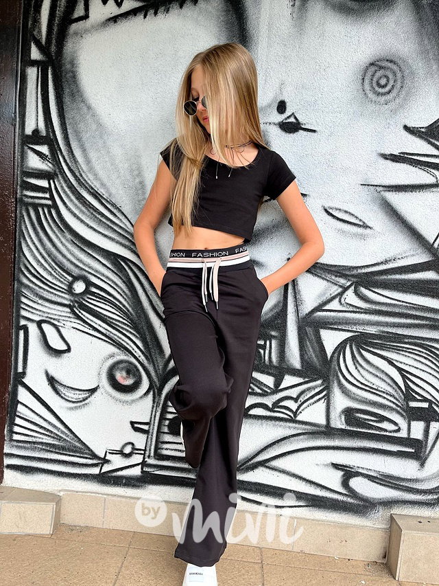 Fashion lounge švédy black