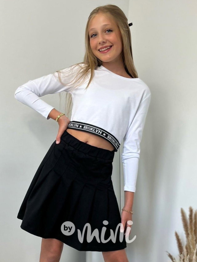 Brooklyn longsleeve crop blůzka