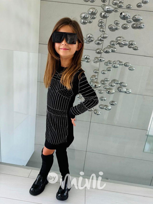 Little black dress s kamínky