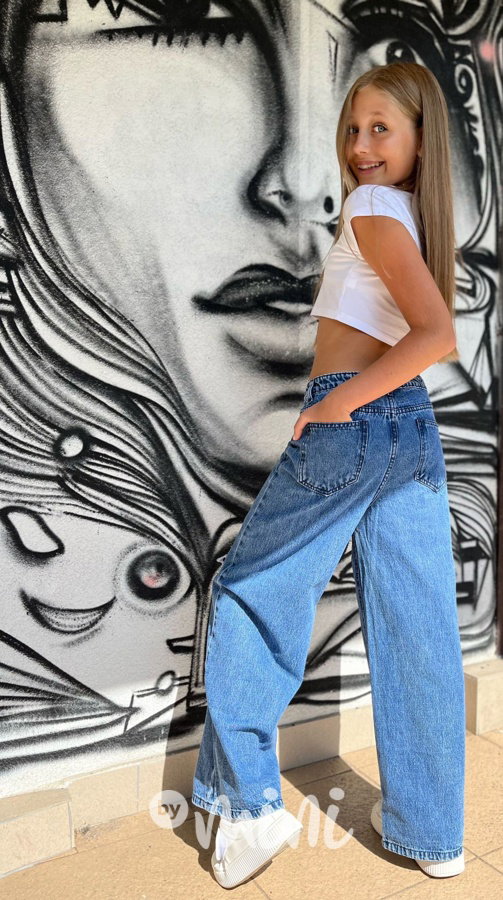 Ripped volné jeansy
