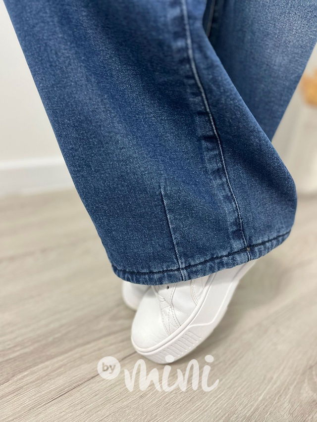 Zateplené lounge volné maxi džíny