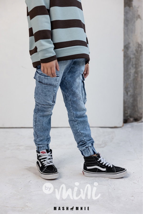 Mash Mnie jeans cargo blue