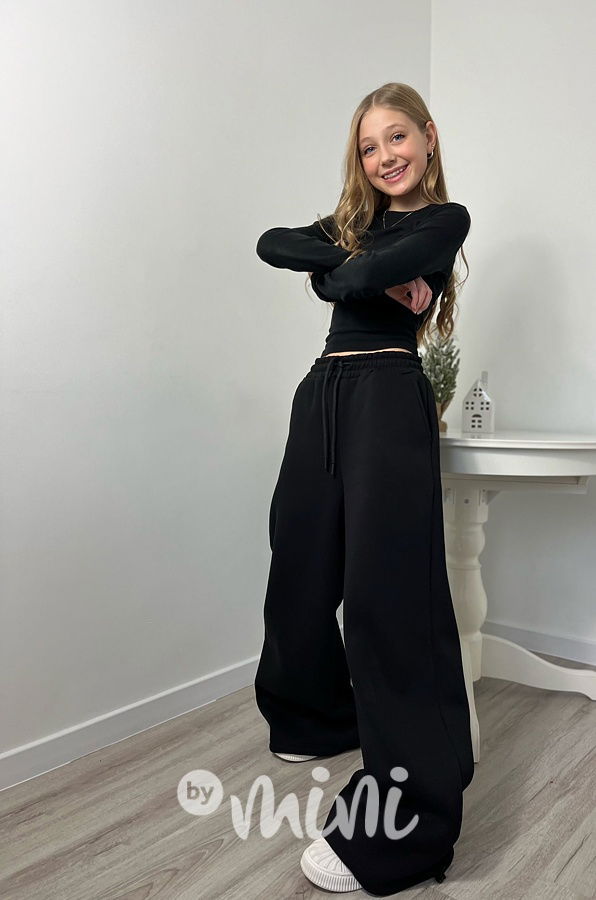 Zateplené volné relax tepláky