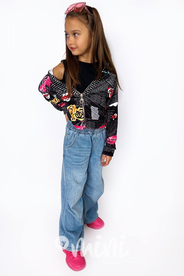 Soft velur mikina COMICS