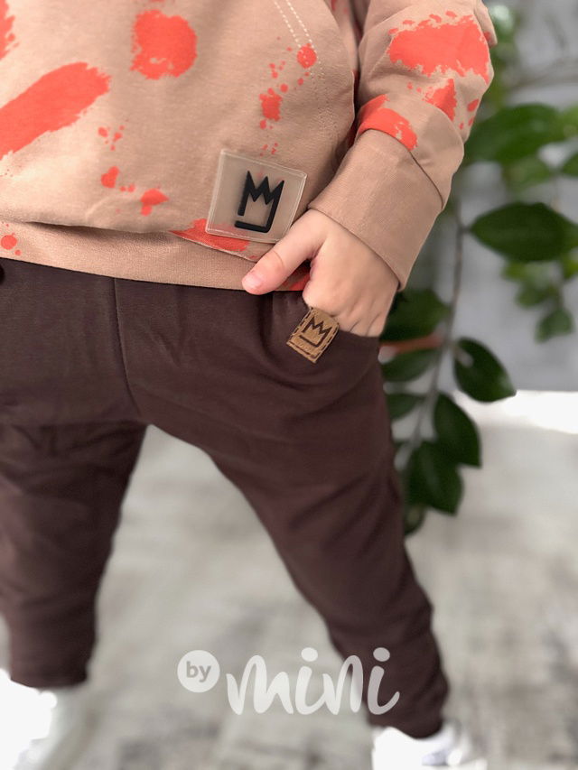 BASIC tepláky chocolate