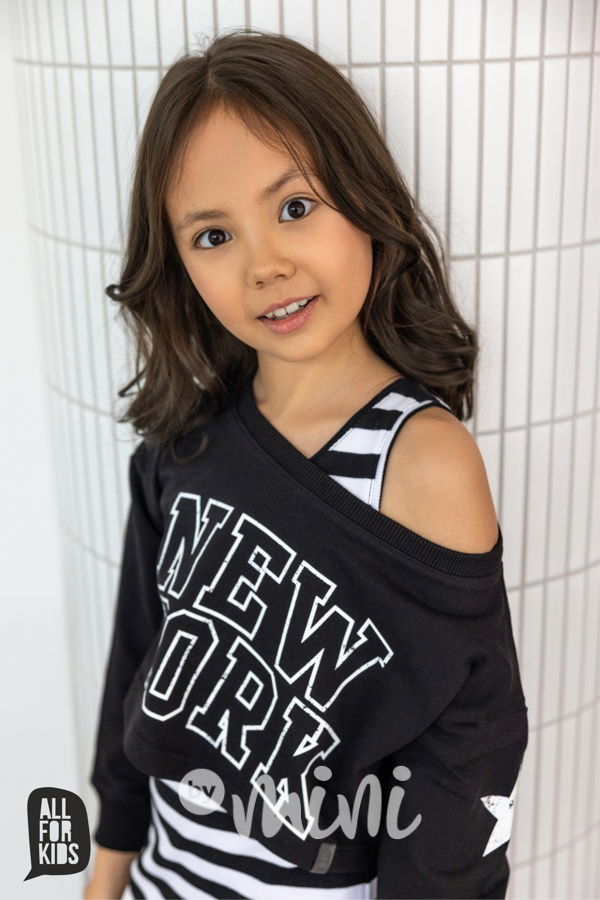 All for kids crop blůza NY