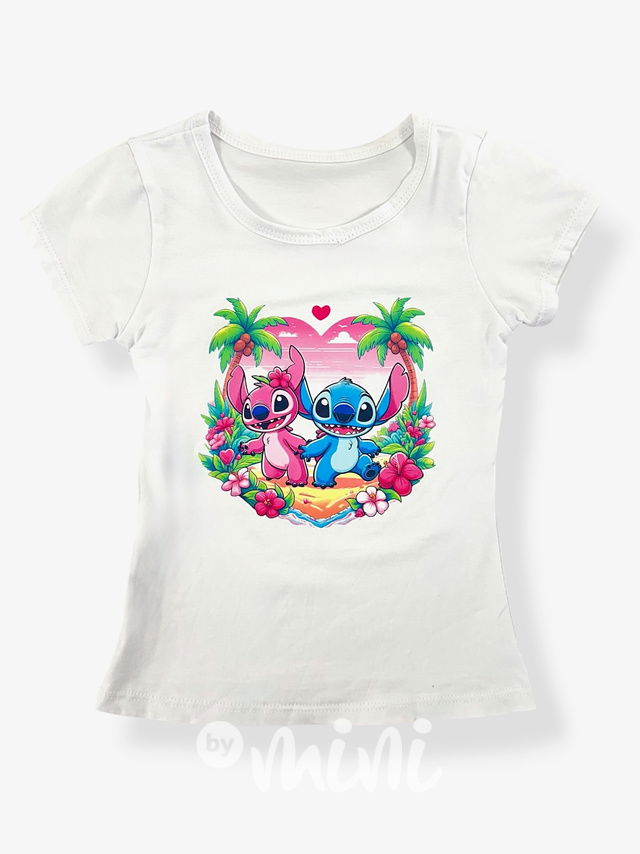 Lilo & Stitch triko Paradise bílé