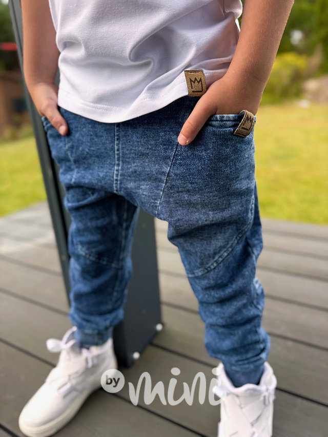 Soft denim jogger