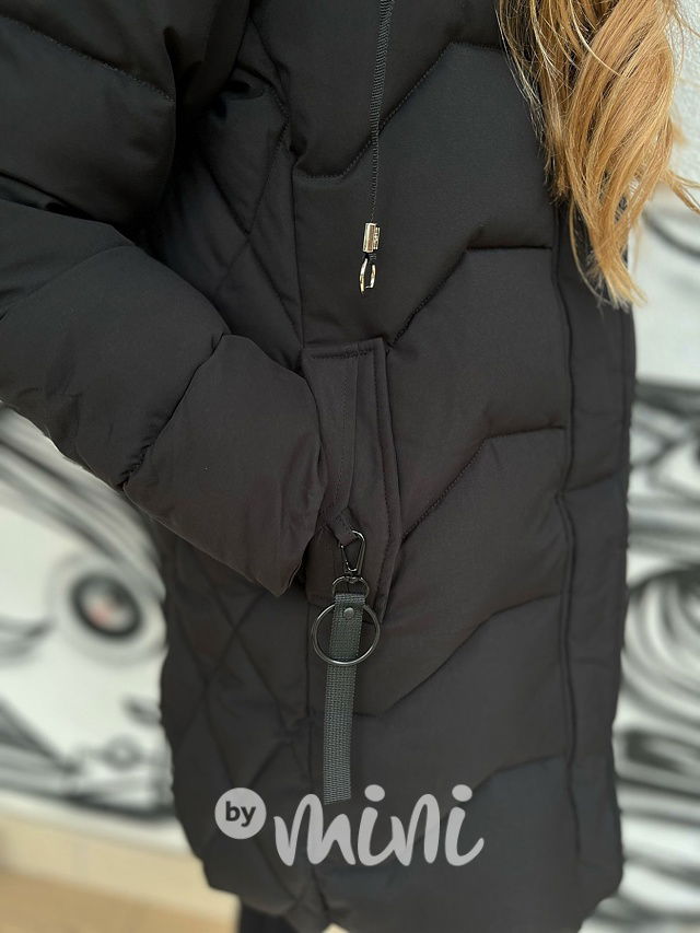 Zimní kabát Elis černý