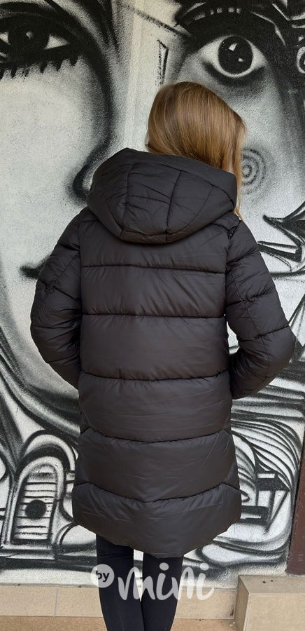 Zimní kabát TOP DESIGN černý