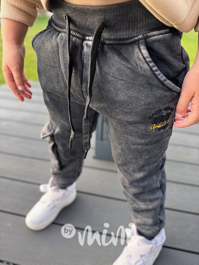 Thermo soft denim tepláky