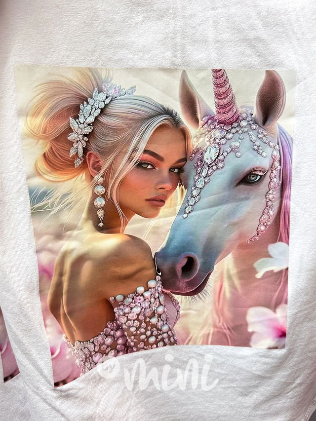 UNICORN beauty blůzka bílá
