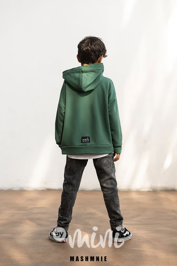 Mash Mnie mikina WOLF green