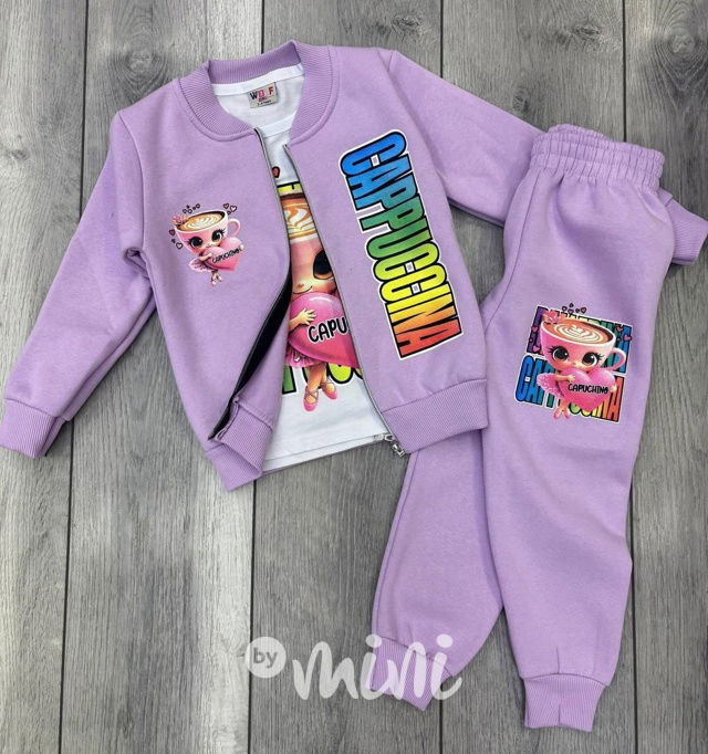 Ballerina Cappuccina 3-dílná zateplená souprava