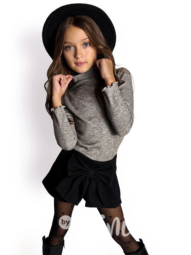 Slim silver grey svetřík