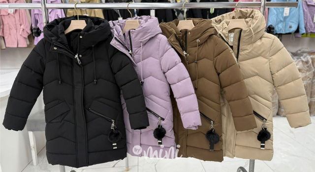 Zimní kabát Lily chocolate