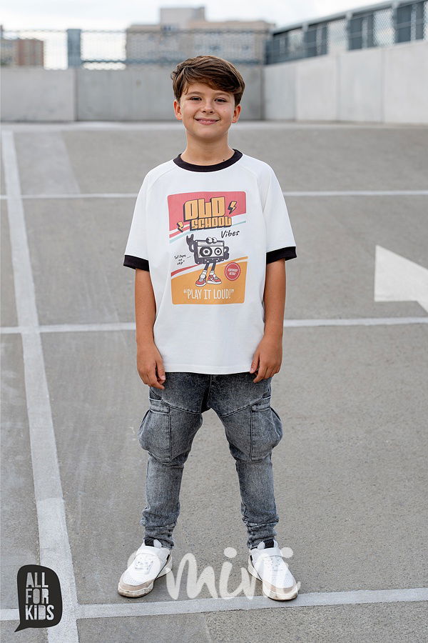 All for kids soft denim kapsáče dark