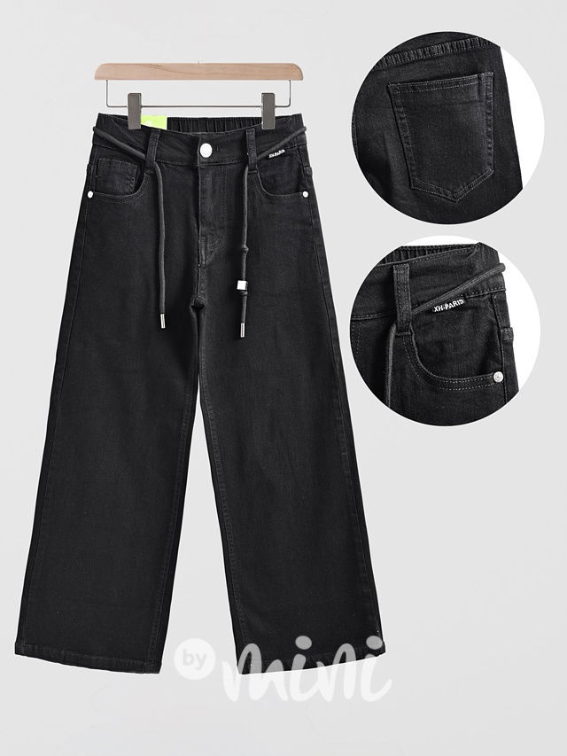 Streetwear široké dark džíny Paris