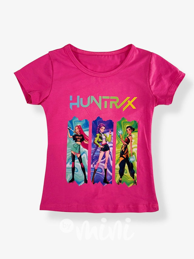 Huntrix triko růžové
