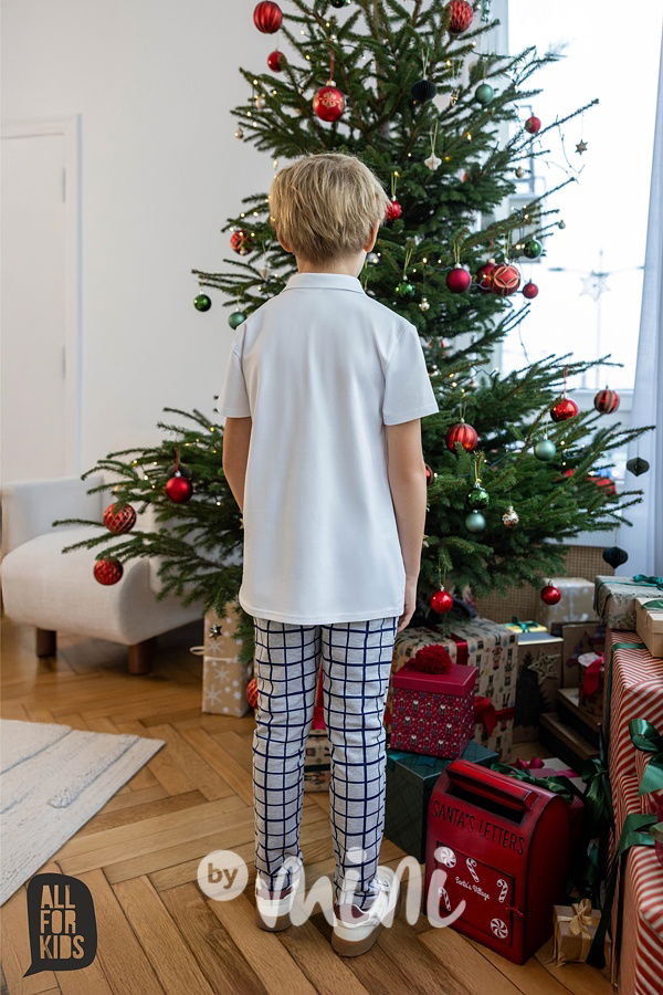 All for kids elegant kalhoty grey/blue