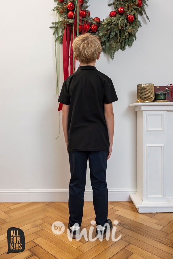 All for kids polo triko černé