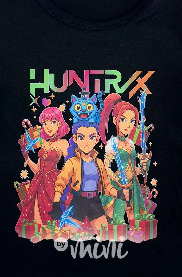 Huntrix triko GIFT černé