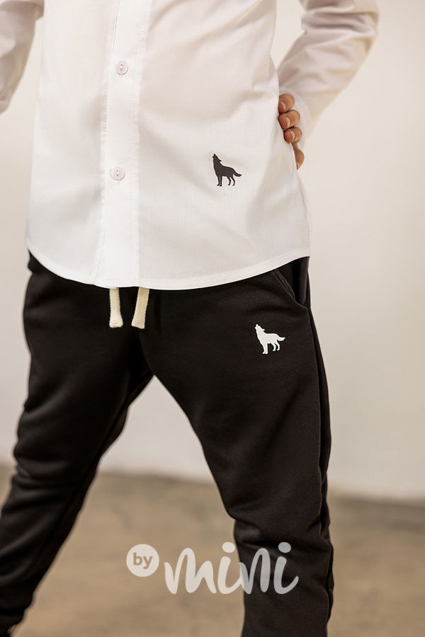 Mash Mnie basic tepláky WOLF černé