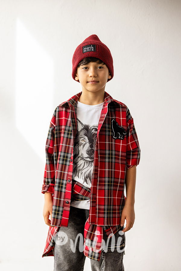 Mash Mnie red karo košile WOLF