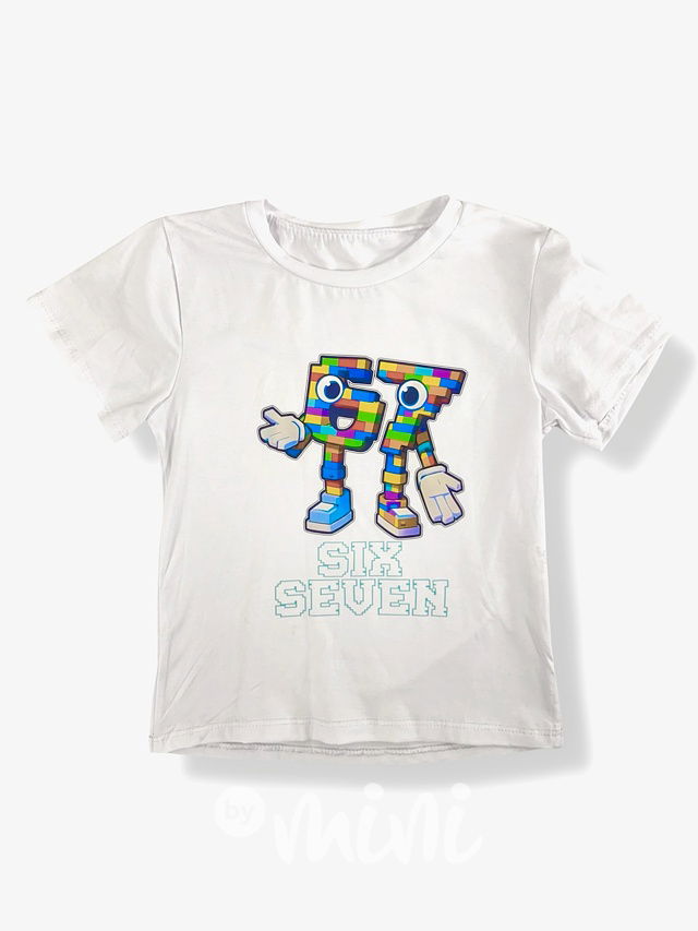 Six Seven triko bílé