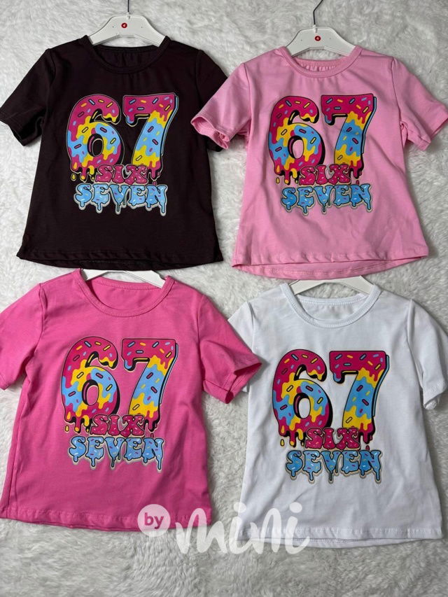 Six Seven triko růžové