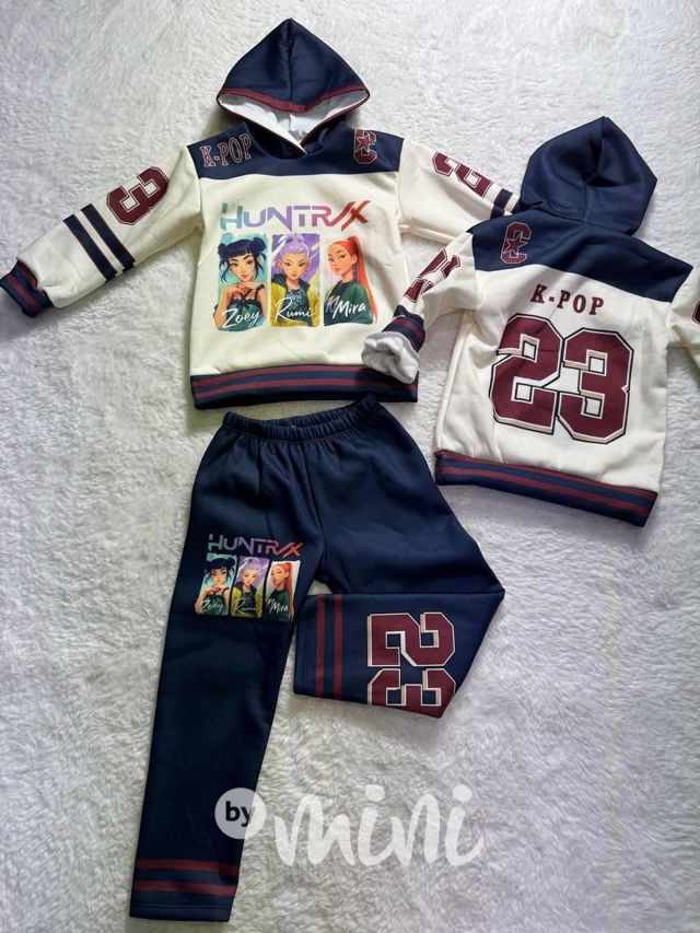 Demon Hunters zateplená sporty souprava blue