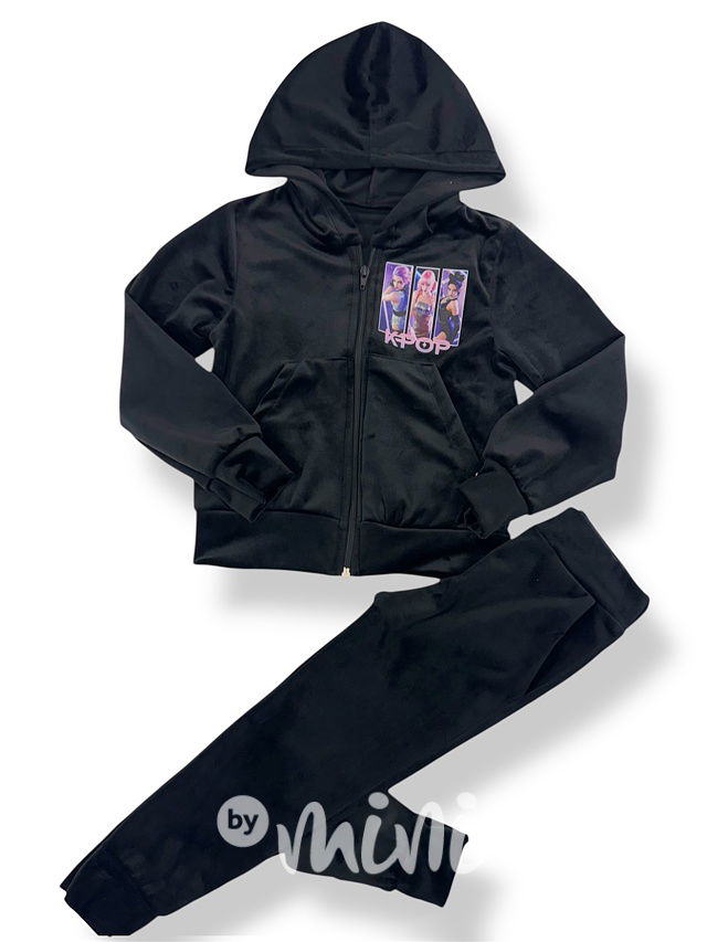 K-Pop soft velur souprava