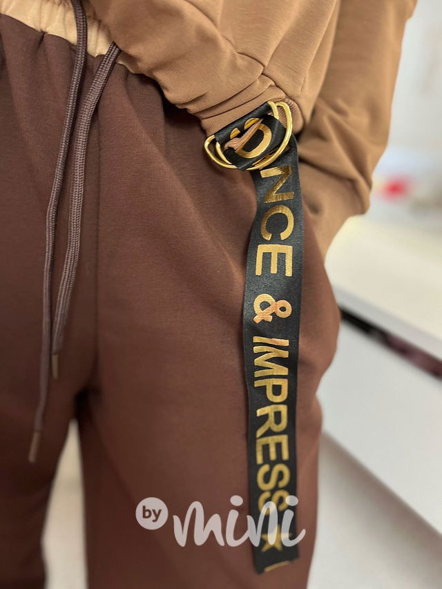 GIRLS mikina béžová