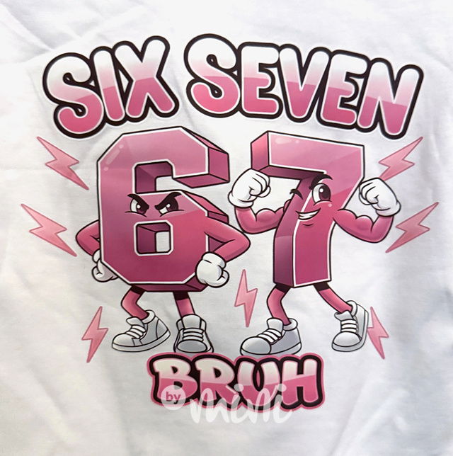 Six Seven triko bílé