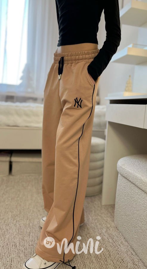 Relax NY lounge tepláky béžové