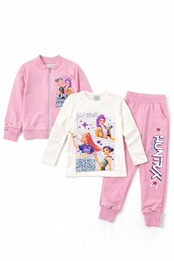 Demon Hunters 3-dílný komplet pink