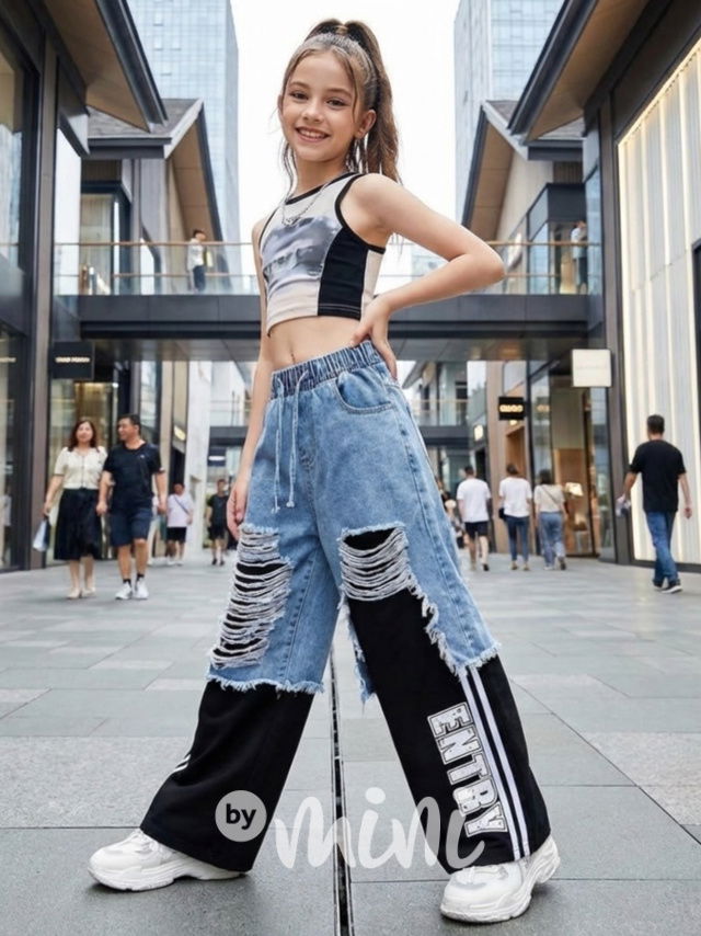 Cool ripped džíny Entry