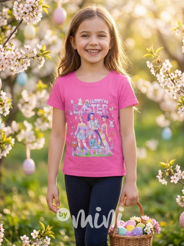 Velikonoční HUNTRIX triko růžové