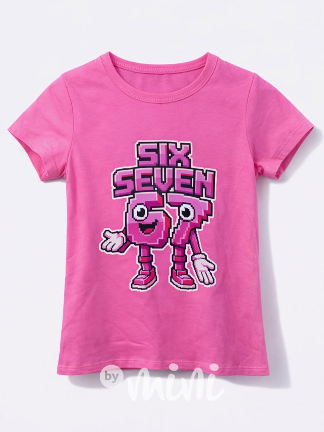 Six Seven triko růžové