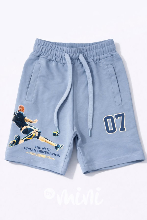 Bavlněné kraťasy fotbal nebeské