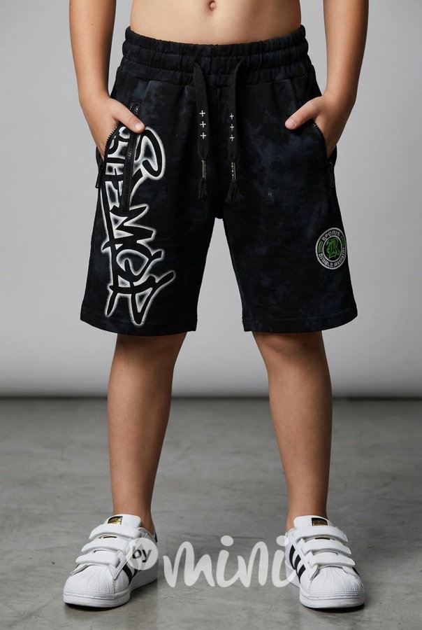 Bavlněné kraťasy sports black