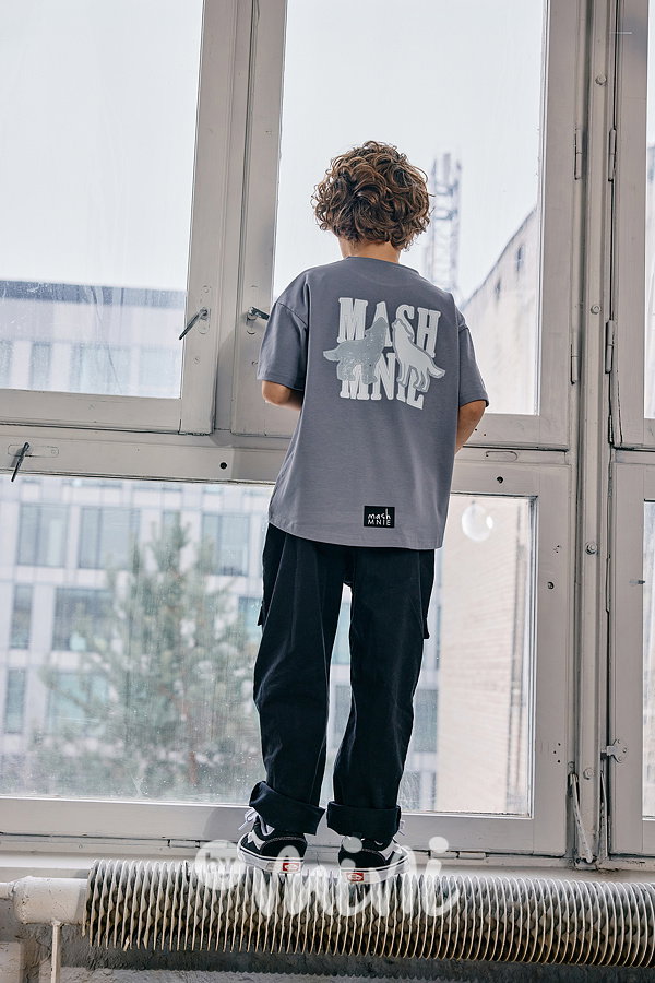 Mash Mnie cargo baggy kalhoty černé