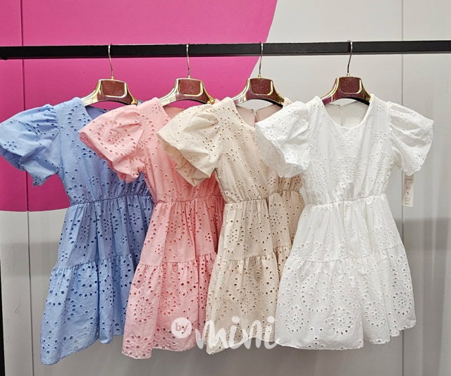 Letní madeira šaty pink