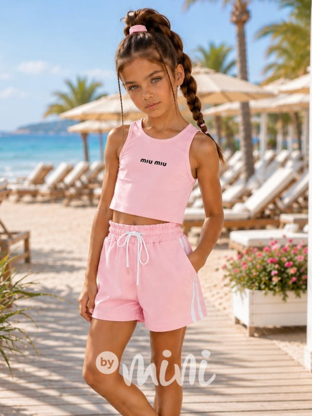 MIA letní set pink
