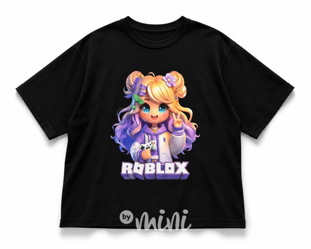 Roblox triko černé