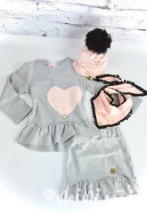 Pink heart komplet