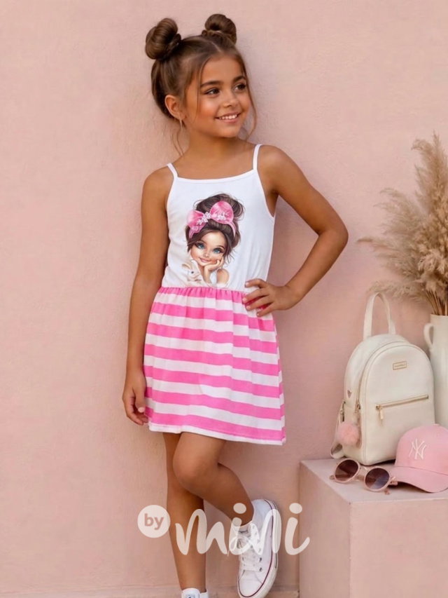 Letní marina sweetie šaty pink