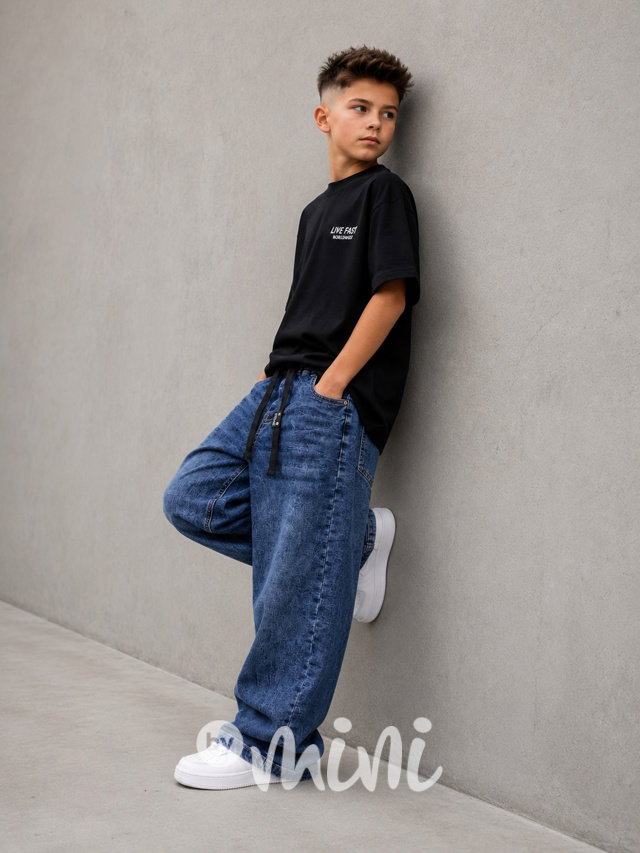 Urban blue baggy jeans